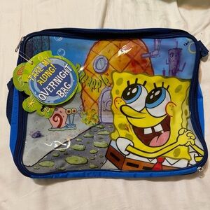 NEW 2003 SpongeBob SquarePants Overnight Bag